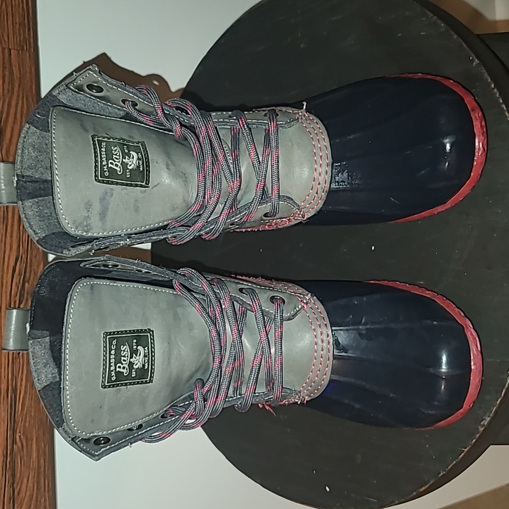 Bass rain duck boots 6